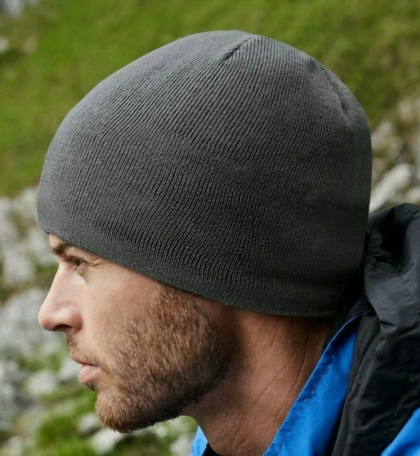 Beechfield Water Resistant Active Beanie Hat Cap Breathable Light Skull (B501) ZN10447 Beechfield Water Resistant Active Beanie Hat Cap Breathable Light Skull (B501) ZN10447