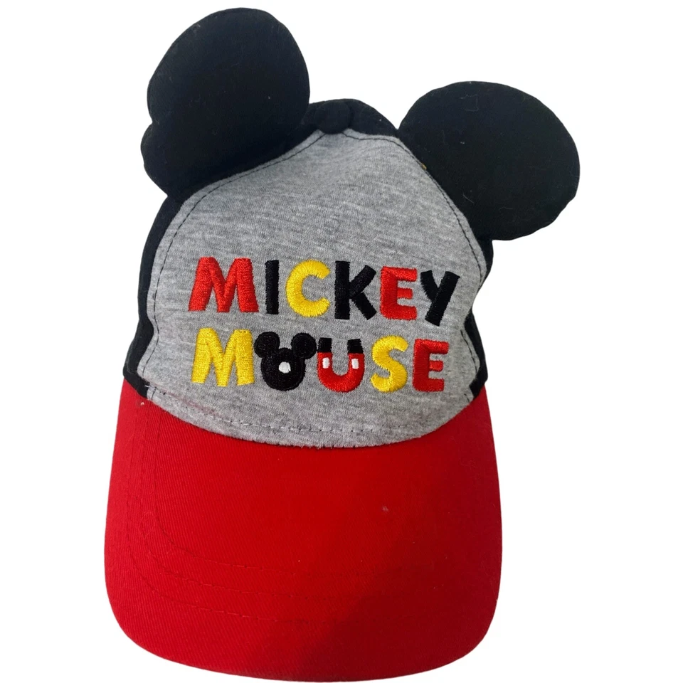 Gorra de béisbol ajustable Mickey Mouse Disney Junior orejas niños Foto 2 de 4