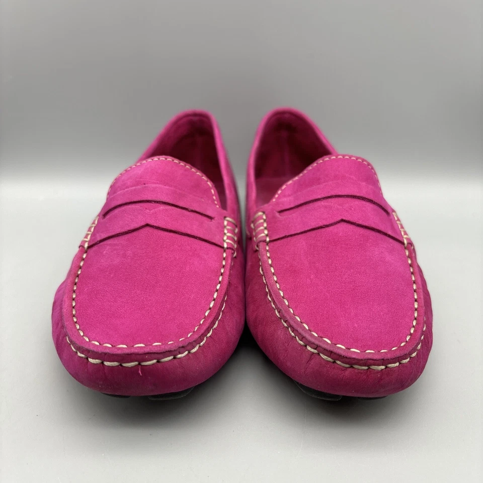 Мокасины женские Massimo Matteo Firenze Penny размер 6,5 B фиолетовая кожа - Изображение 2 из 4
