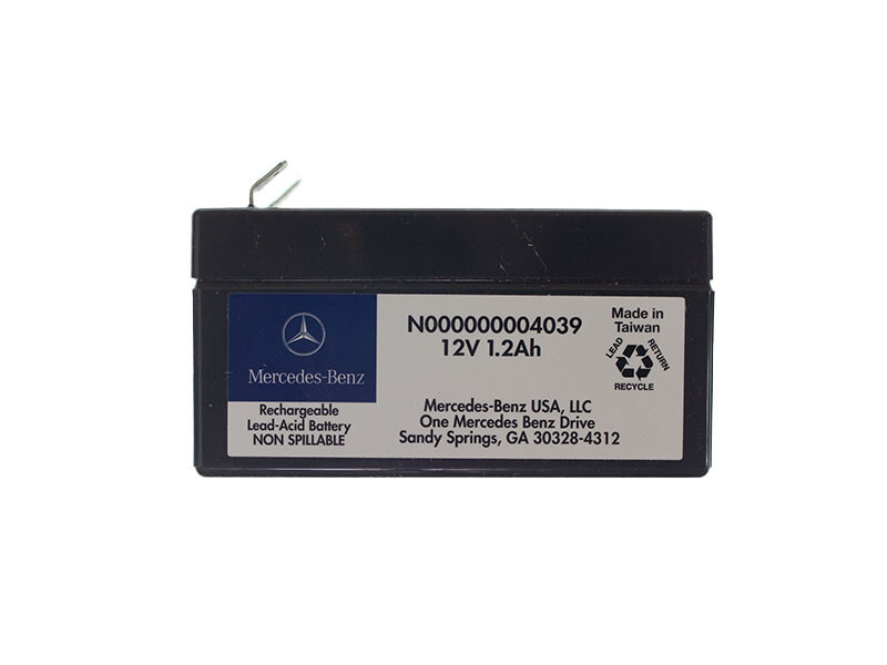 GENUINE MERCEDES Backup Battery 000000004039 Mercedes Benz E350 ML350 ...