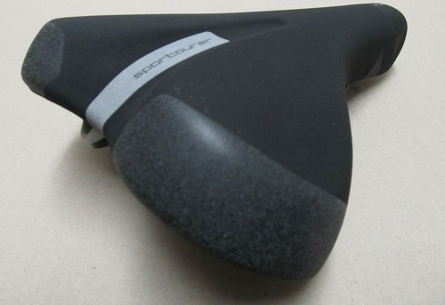 S Tourer Flx lady Ladies MTB Road Bike Saddle Black Grey New 378gramm - Picture 4 of 9