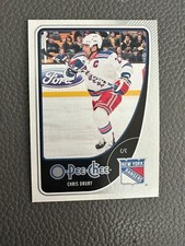 2010-11 O-Pee-Chee Rangers Hockey Card #315 Chris Drury