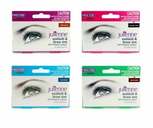 Julienne Professional Tinting Eyelash & Eyebrow Dye Tint Lash Kit All Colours - Picture 2 of 66