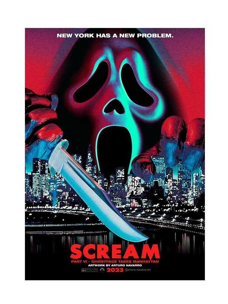 scream VI - scream 6 - Ghost face 2023 Poster for Sale by