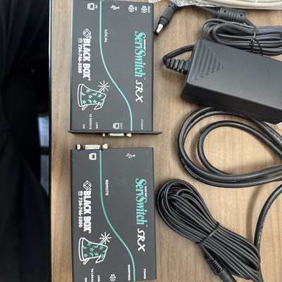 Black Box Wizard SRX KVM Extender ,Audio, Dual Access over CATx ACU5051A