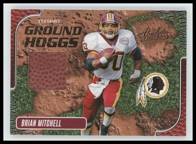 2024 Panini Absolute Brian Mitchell Ground Hoggs Materials /250