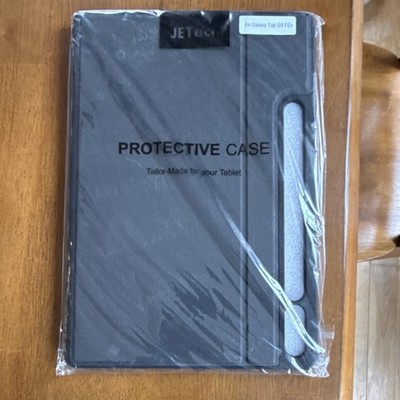 JETech Protective Case for Samsung Galaxy Tab S9 FE+, Compatible Model, Black