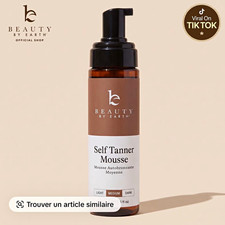 Beauty by Earth Self Tanner Mousse Medium 222ml Vegan Cruelty-Free Body