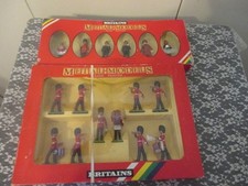 2 PKGS BRITAINS METAL MODELS 7248/7206 SCOTS GUARDS COMPLETE NIB DTD 1982