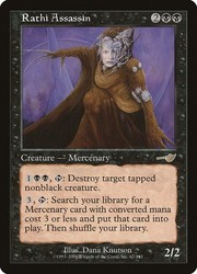 Rathi Assassin (Nemesis #67/143) - Rare - MTG
