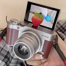 Fujifilm Fuji X-A3 24.2 MP Mirrorless Digital Camera w/35mm f1.6 Lens English