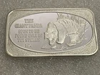 Vintage 1974 USSC The Giant Panda- 1 Troy Oz .999 Fine Silver Bar- Serial #0155