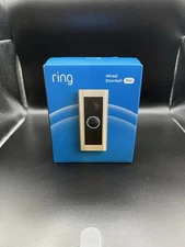 Ring - Wired Doorbell Pro Smart WiFi Video Doorbell - Satin Nickel BRAND NEW