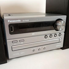 Panasonic SA-PM04 CD Tuner USB Micro Hi Fi System - Working