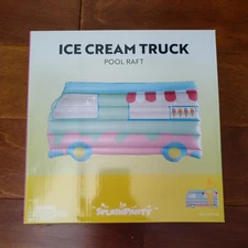 💦SPLASHPARTY 💦 Ice Cream Truck Pool Raft New In Box