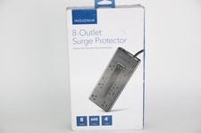 Insignia 8-Outlet Surge Protector 4' Cord 600 Joules NS-HW503 Black