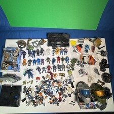 HUGE RARE Halo Mega Construx Bloks Figures, P...