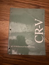 1997 1998 1999 Honda CR-V CRV ETM Electrical Troubleshooting Manual OEM Repair