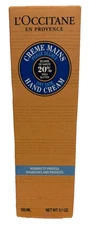L'Occitane En Provence 20% Shea Butter Hand Cream 5.1oz New