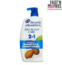 Head & Shoulders 2 in 1 Dandruff Shampoo and Conditioner, Dry Scalp Care 28.2 oz 0.60 per gallon
