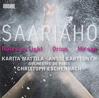 Kaija Saariaho - Notes On Light Orion Mirage - Cd - F4Z