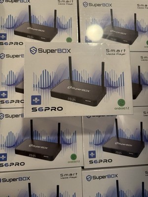 SuperBox S6 Pro 24/7 Support Authorized Distributor Shipped Out Same Day