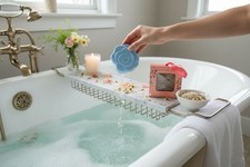   BRIDGERTON Lavender Rose Bath Bomb  Chamomile Bath Salts    Limited Edition