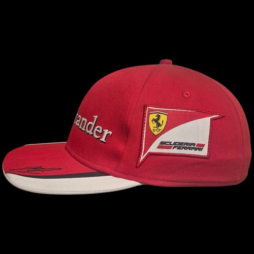 Puma x Scuderia Ferrari Kimi Raikkönen Formula 1 F1 2014 Fitted Flat Cap OSFM - Picture 3 of 11
