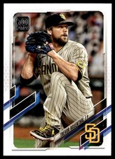 2021 Topps Trevor Rosenthal San Diego Padres #454