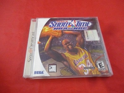 NBA Showtime NBA on NBC Sega Dreamcast EMPTY Case & Manual (**NO GAME**)