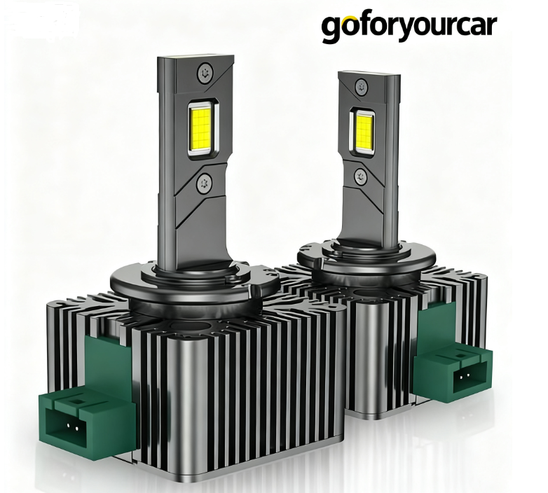 2pcs D3S D3R LED Headlight Bulbs 240W 6500K Super White HID Xenon Conversion Kit