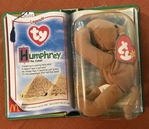 Humphrey the Camel - Ty Beanie Baby OVP McDonalds Retired 1994