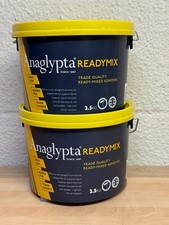 anaglypta ready mixed paste  2x 2.5kg