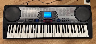 Casio CTK-551 Keyboard Touch Response 100 Tones Song Bank Controller