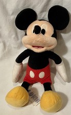 Disney Mickey Mouse Plush Stuffed Animal 12  Classic Red Shorts Yellow Shoes Toy