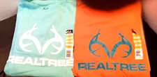 2 Realtree Men's Short Sleeve Graphic Tees Mens XL