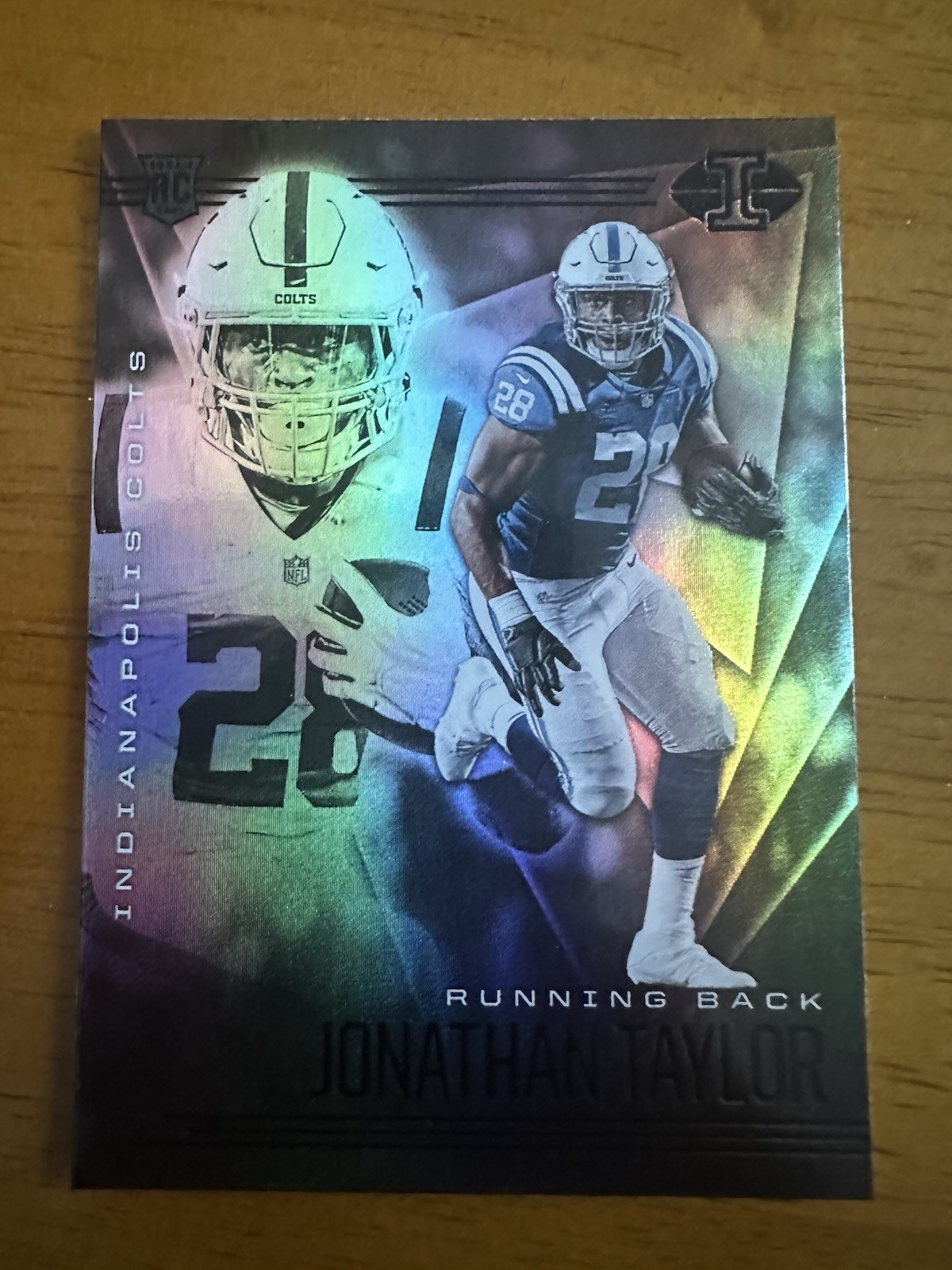 2020 Panini Illusions - Jonathan Taylor #14 (RC)