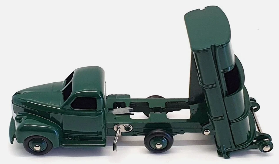 DINKY TOYS - STUDEBAKER camion dei rifiuti verde - Edizione Atlas - 1/43 - DI... - Immagine 3 di 4