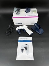 Gilson Macroman Serological Pipette Controller w/ Charger Box & Accessories