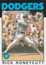 1986 Topps #439 Rick Honeycutt