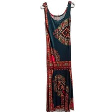 Women's Long Maxi Dress with unique print