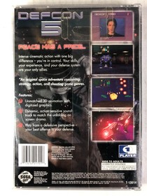 Sega Saturn Defcon 5 Rare Video Game 1995 Sealed Brand New With Small Tears Read
