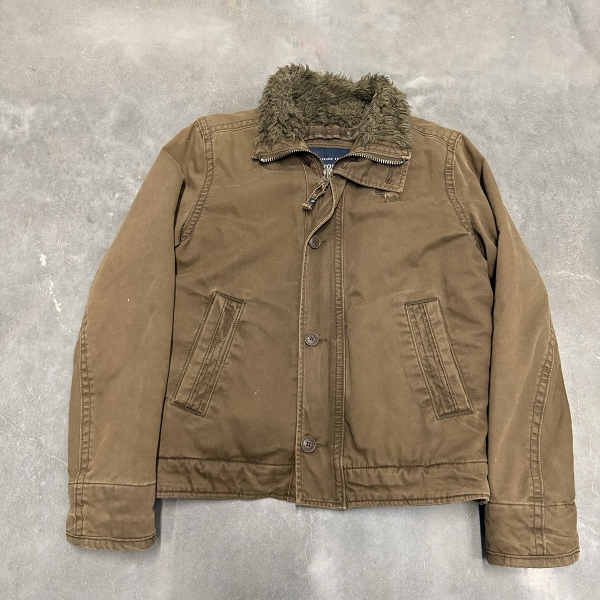 Vintage Abercrombie Fitch Adirondack Jacket Size XL (Mens M/Womens 