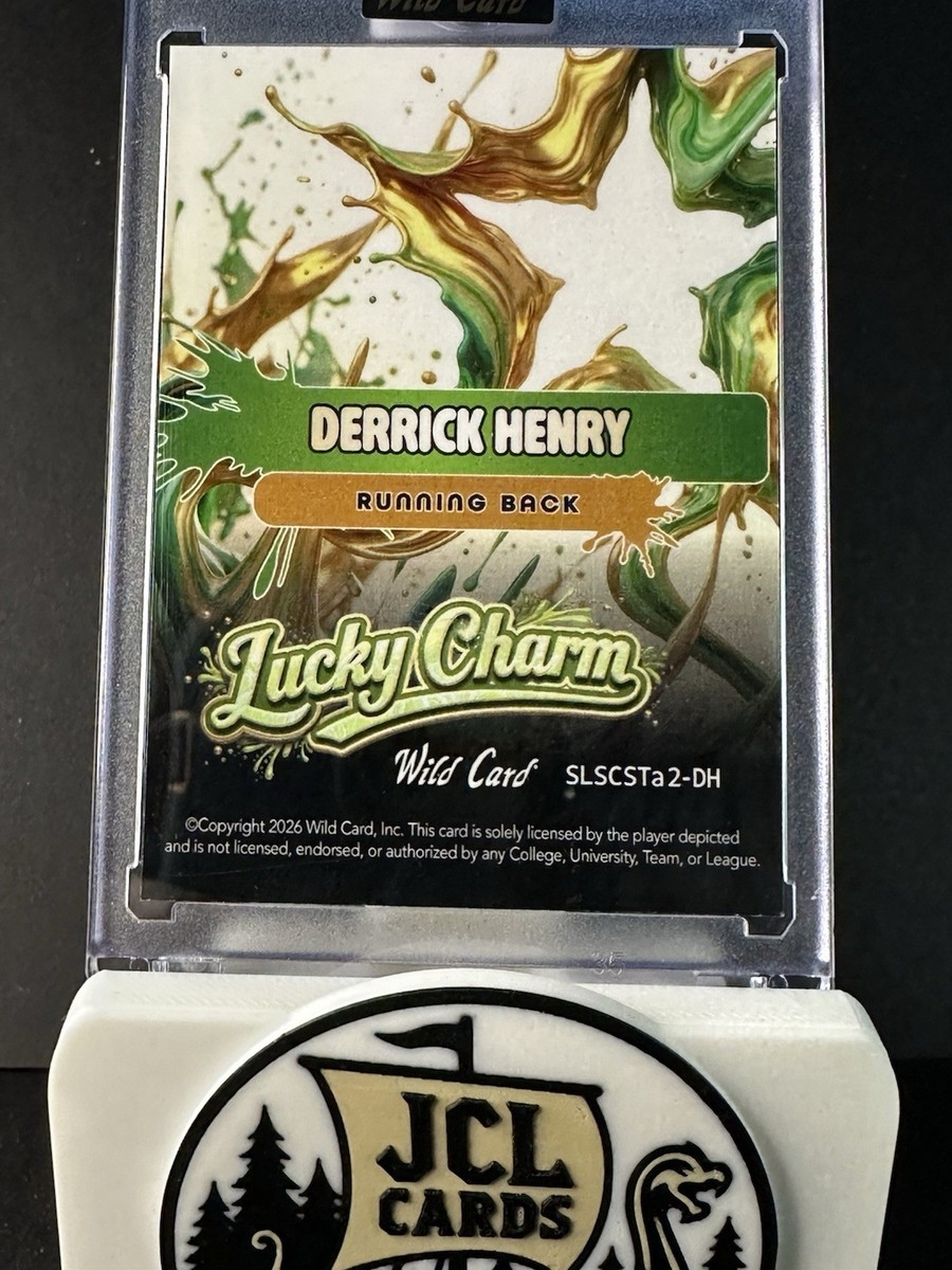 INFINITE LUCKYGUYSレアカード 2026 Wild Card Lucky Strike - Derrick Henry #SLSCSTa2-DH Lucky