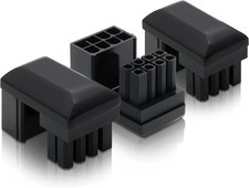 GPU VGA Pcie 8 Pin U Turn 180 Degree Angle Connector Power Adapter Board for Des