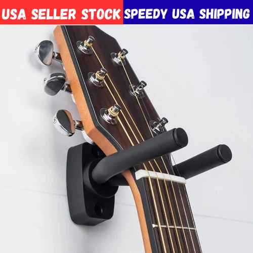 Guitar Holder Wall Mount Hanger Hook for All Types of Guitar with Screw for Home