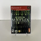 Enter the Matrix (Sony PlayStation 2, 2003) Complete CIB PS2