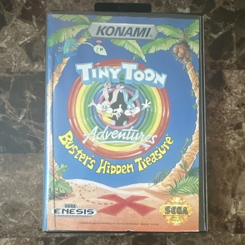 Sega Genesis Tiny Toon Adventures Buster's Hidden Treasure no manual