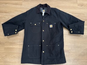 Carhartt ブラック チョアコート C01 BLK Carhartt Chore Coat Black | eBay