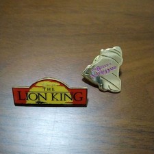 Disney Hunchback Notre Dame Rare Movie Pin Badge The Lion King